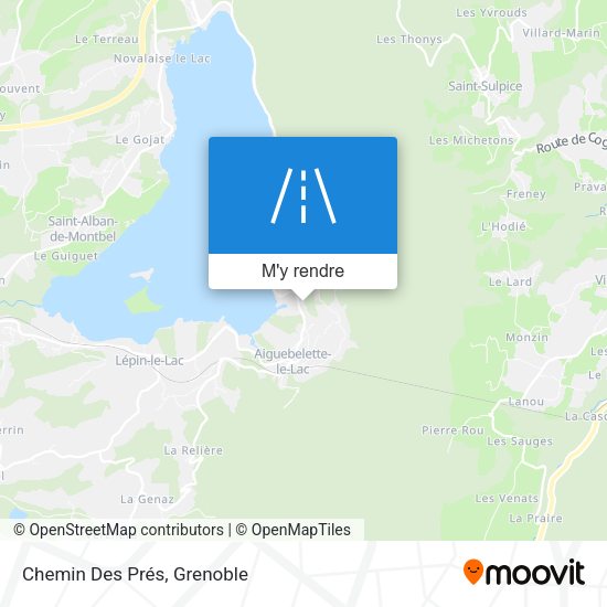 Chemin Des Prés plan