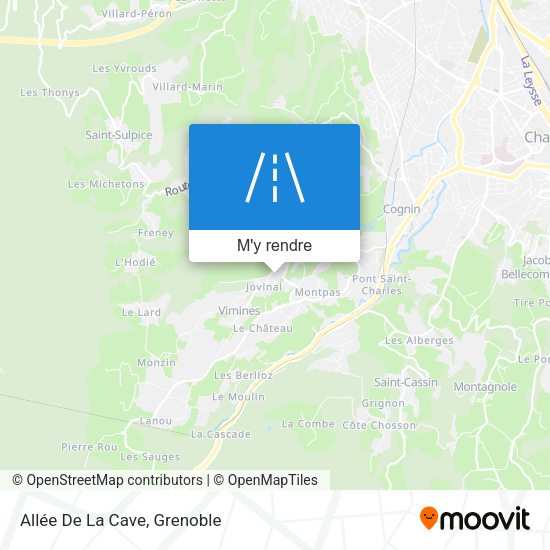 Allée De La Cave plan