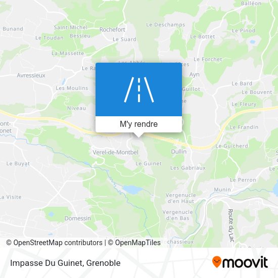 Impasse Du Guinet plan