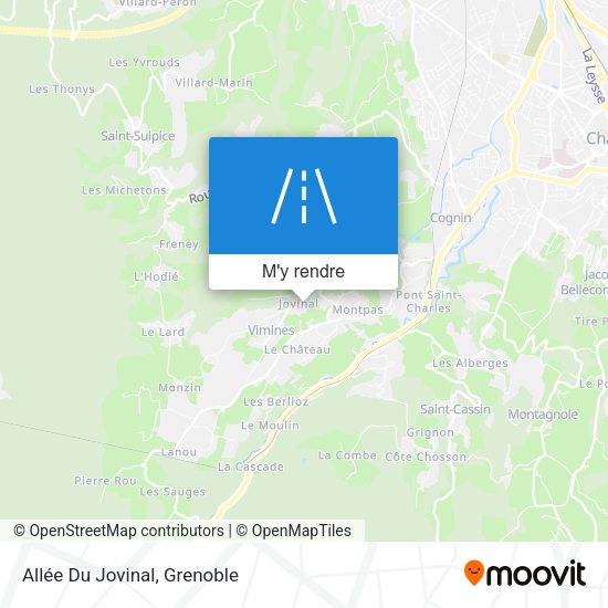 Allée Du Jovinal plan