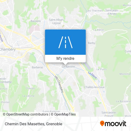 Chemin Des Masettes plan