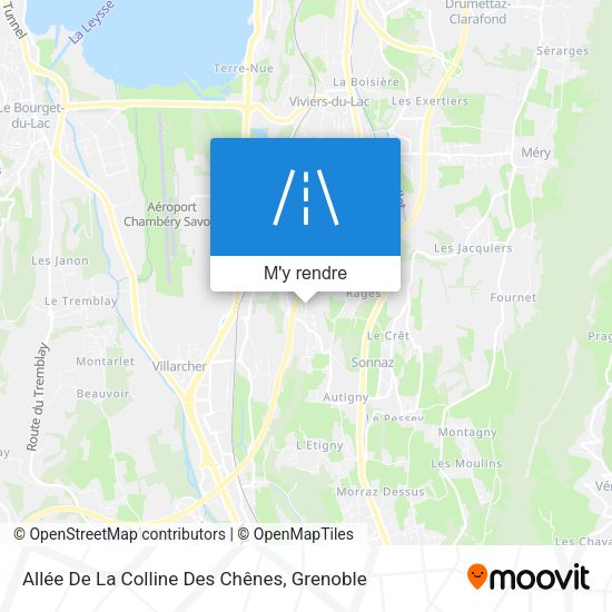 Allée De La Colline Des Chênes plan