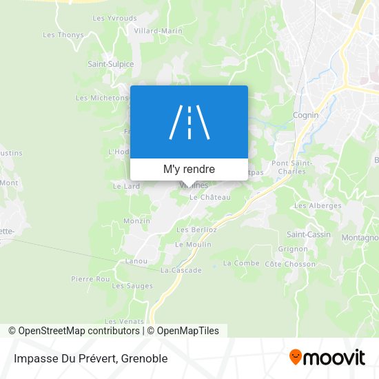 Impasse Du Prévert plan