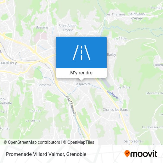 Promenade Villard Valmar plan