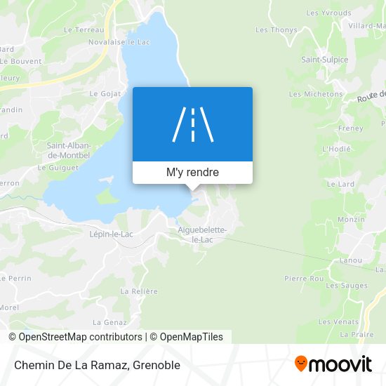 Chemin De La Ramaz plan