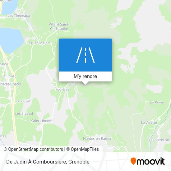 De Jadin À Comboursière plan