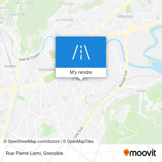 Rue Pierre Lami plan