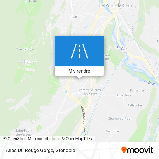 Allée Du Rouge Gorge plan