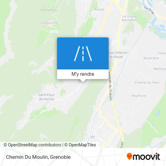 Chemin Du Moulin plan