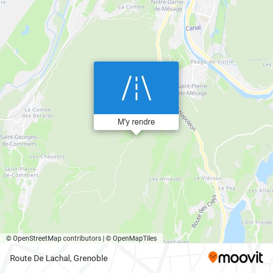 Route De Lachal plan
