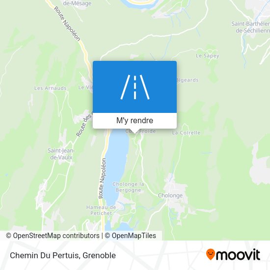 Chemin Du Pertuis plan