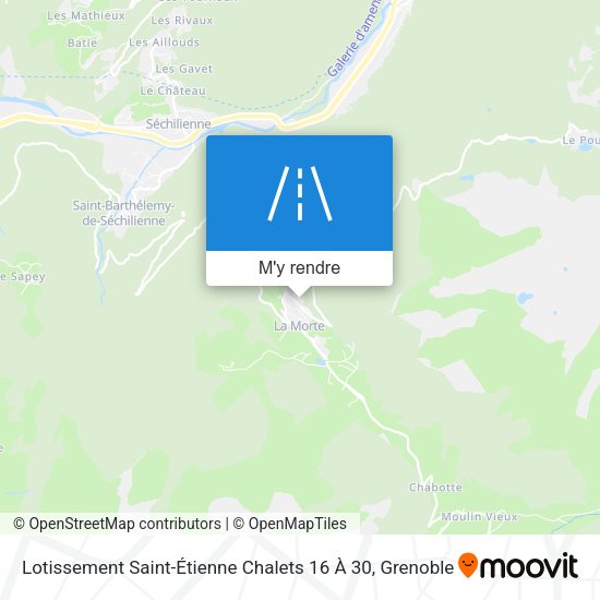 Lotissement Saint-Étienne Chalets 16 À 30 plan