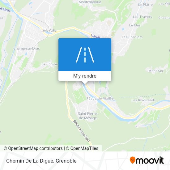 Chemin De La Digue plan