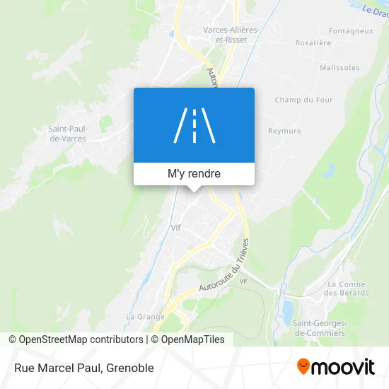 Rue Marcel Paul plan