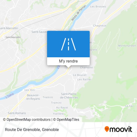 Route De Grenoble plan