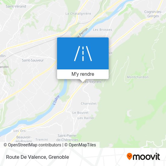 Route De Valence plan