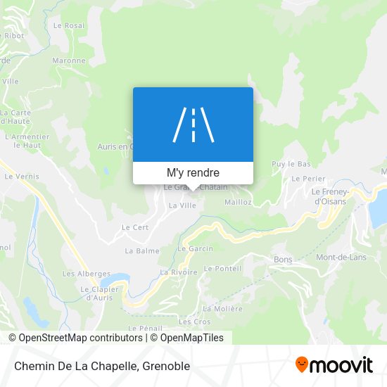Chemin De La Chapelle plan