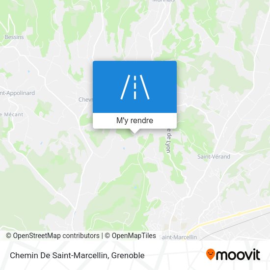 Chemin De Saint-Marcellin plan