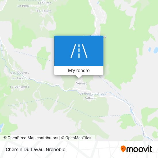 Chemin Du Lavau plan
