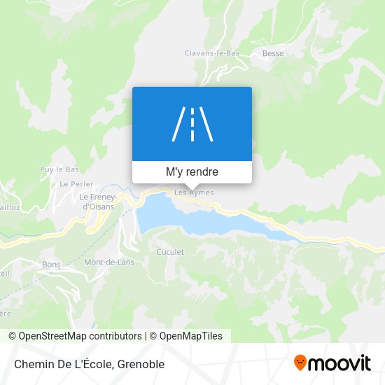 Chemin De L'École plan