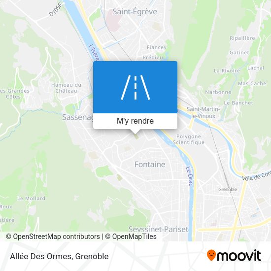 Allée Des Ormes plan