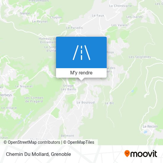 Chemin Du Mollard plan