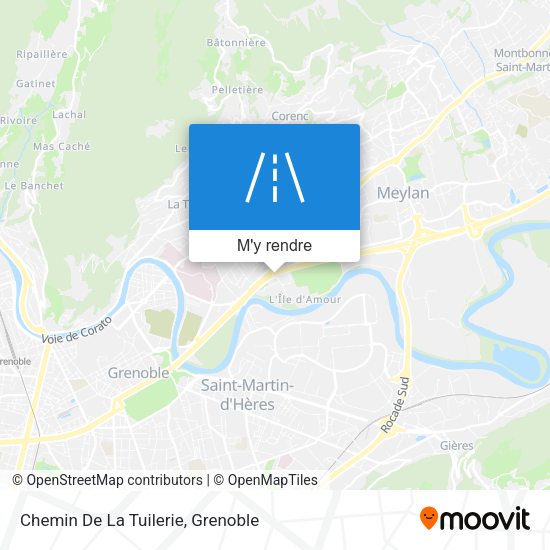 Chemin De La Tuilerie plan