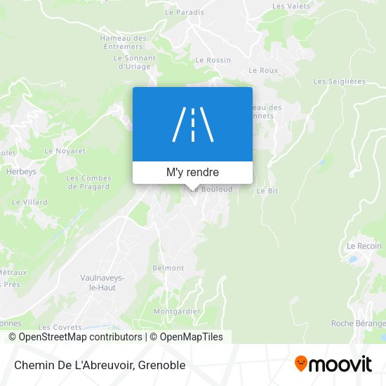Chemin De L'Abreuvoir plan