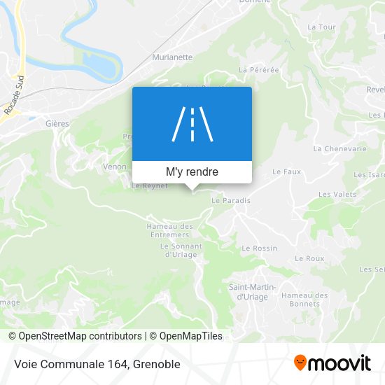 Voie Communale 164 plan