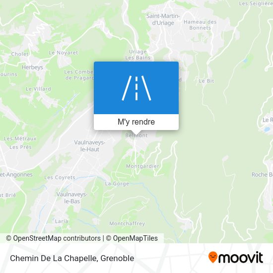 Chemin De La Chapelle plan