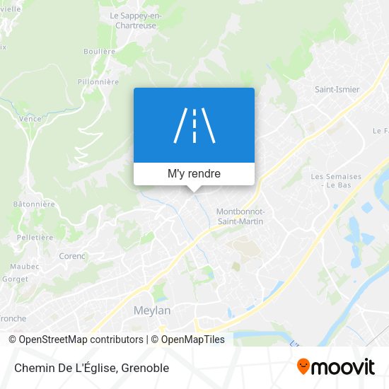Chemin De L'Église plan