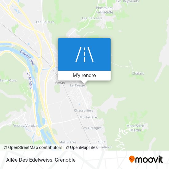 Allée Des Edelweiss plan