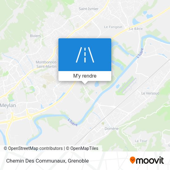 Chemin Des Communaux plan