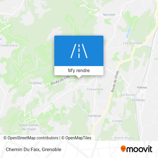 Chemin Du Faix plan