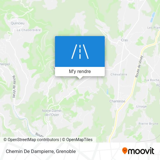 Chemin De Dampierre plan