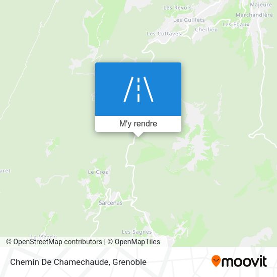 Chemin De Chamechaude plan