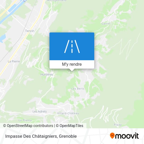 Impasse Des Châtaigniers plan