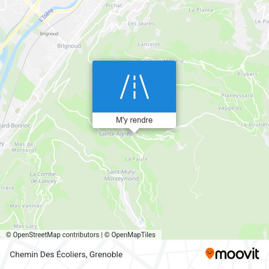 Chemin Des Écoliers plan