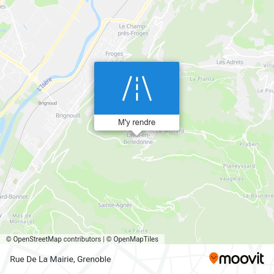 Rue De La Mairie plan