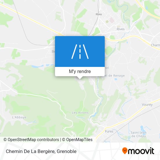 Chemin De La Bergère plan