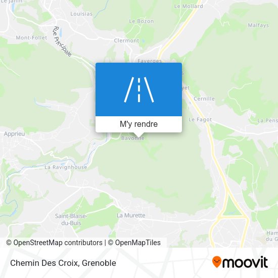 Chemin Des Croix plan