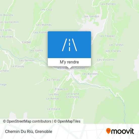 Chemin Du Riù plan