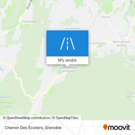 Chemin Des Écoliers plan