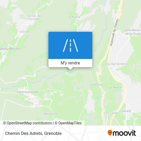 Chemin Des Adrets plan