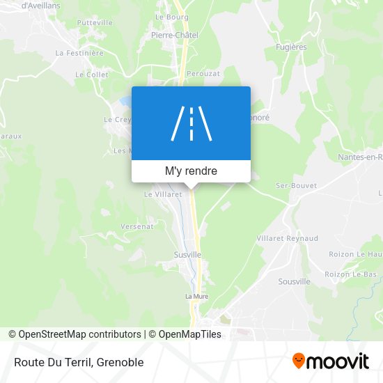 Route Du Terril plan