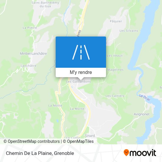 Chemin De La Plaine plan