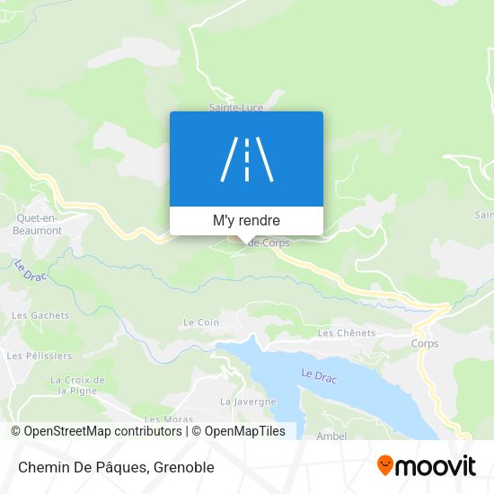 Chemin De Pâques plan