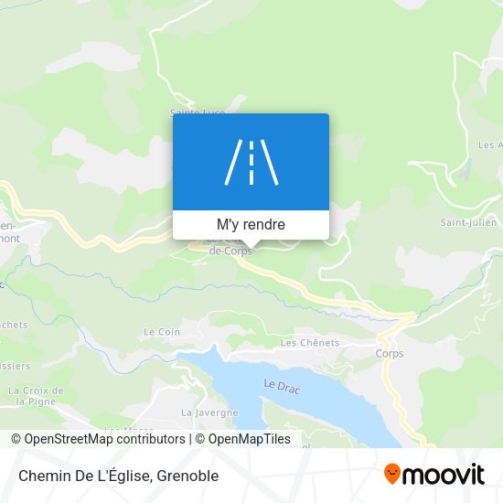 Chemin De L'Église plan