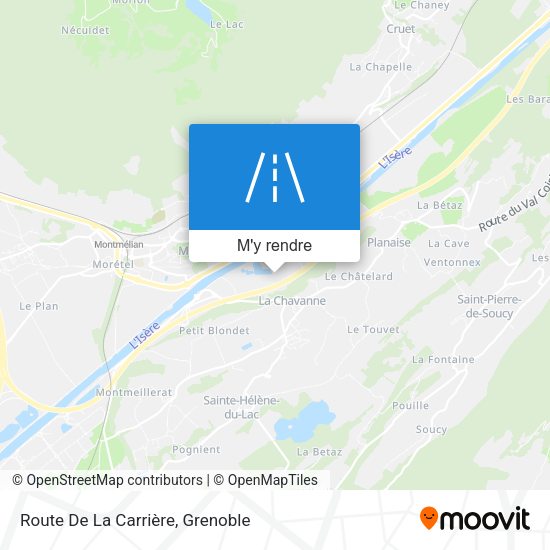Route De La Carrière plan