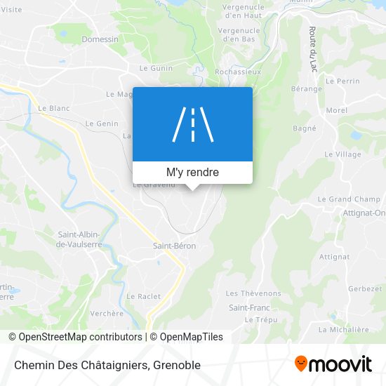 Chemin Des Châtaigniers plan